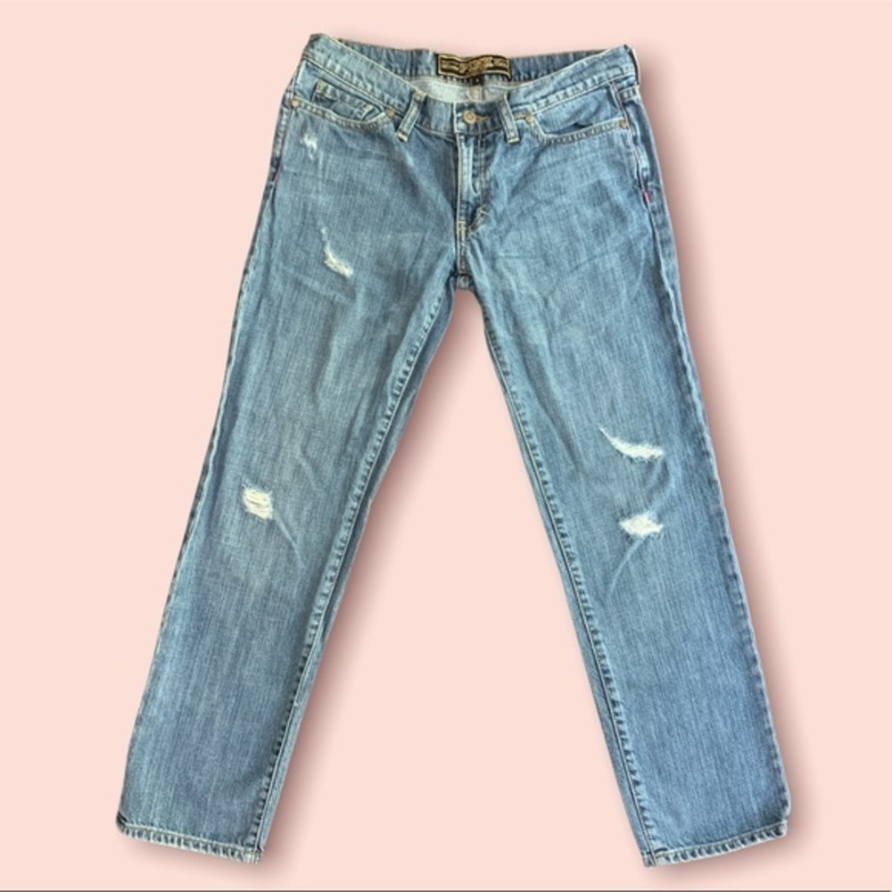 VS PINK | VS PINK limited edition distressed jeans size 0